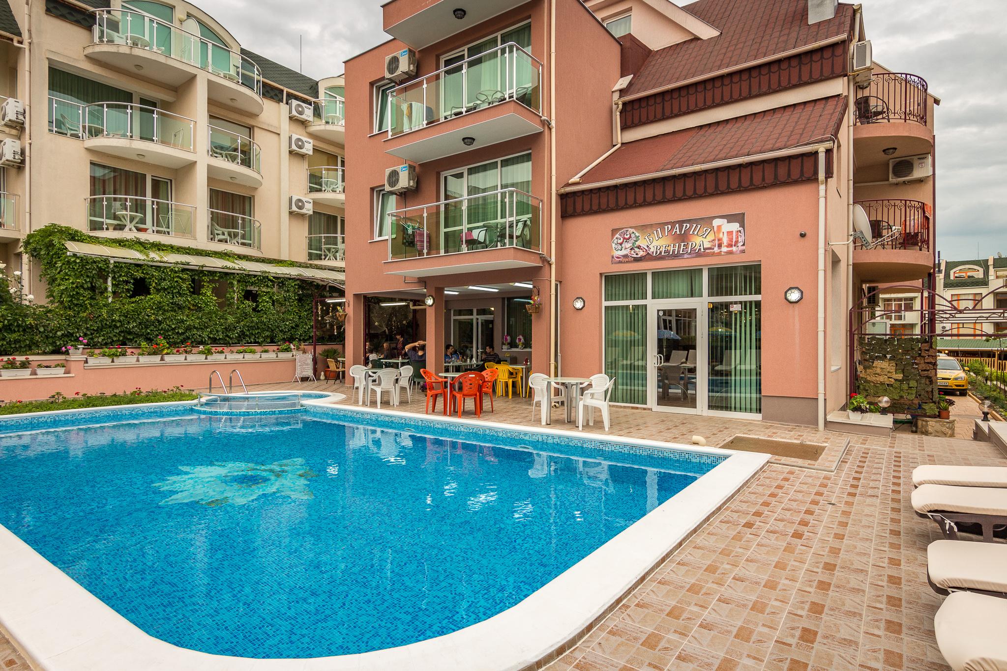 Family Hotel Venera Sveti Vlas Exterior foto